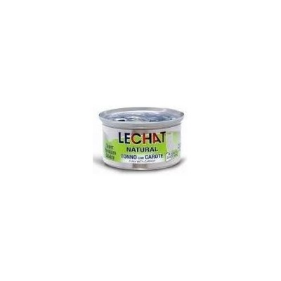 Monge LECHAT Natural Tonno con Carote (scatoletta) 80g