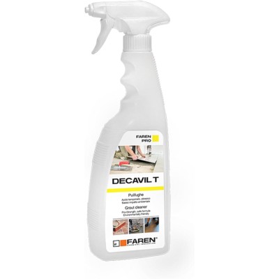 Faren DECAVIL T - PULIFUGHE  Pulitore acido per fughe SPRAY - 750ml